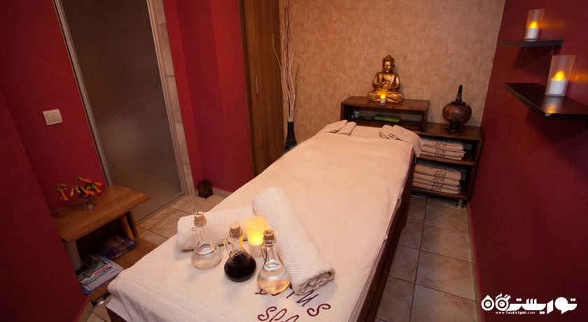 تخت ماساژ مرکز اسپا هتل